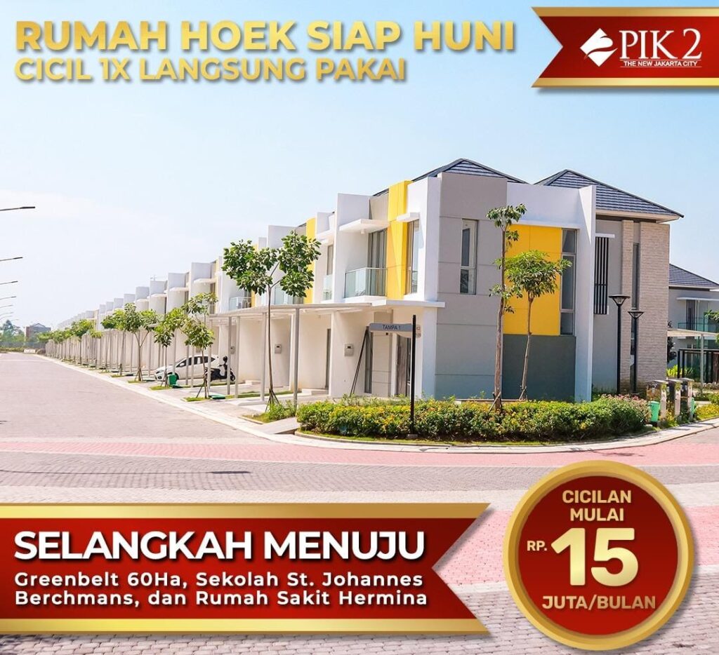 Rumah HOEK PIK 2