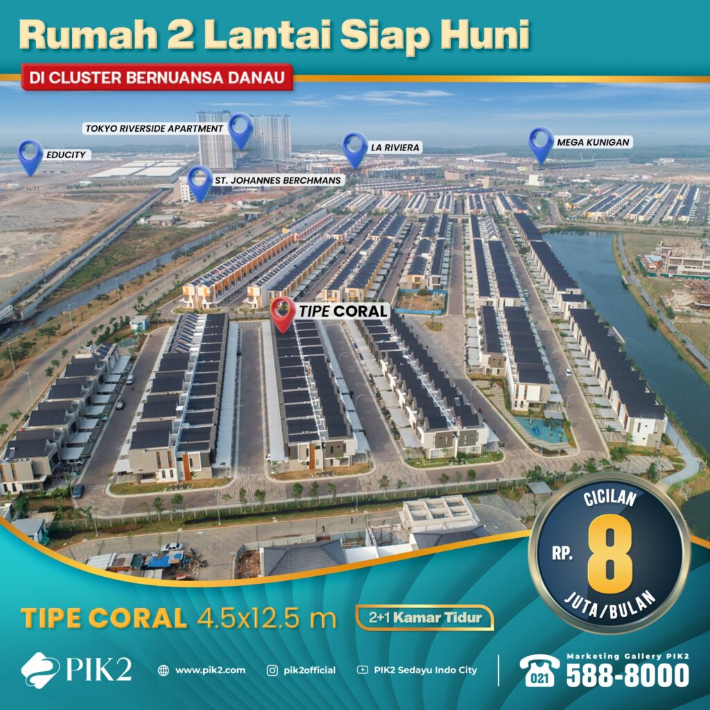 CLUSTER BERNUANSA DANAU