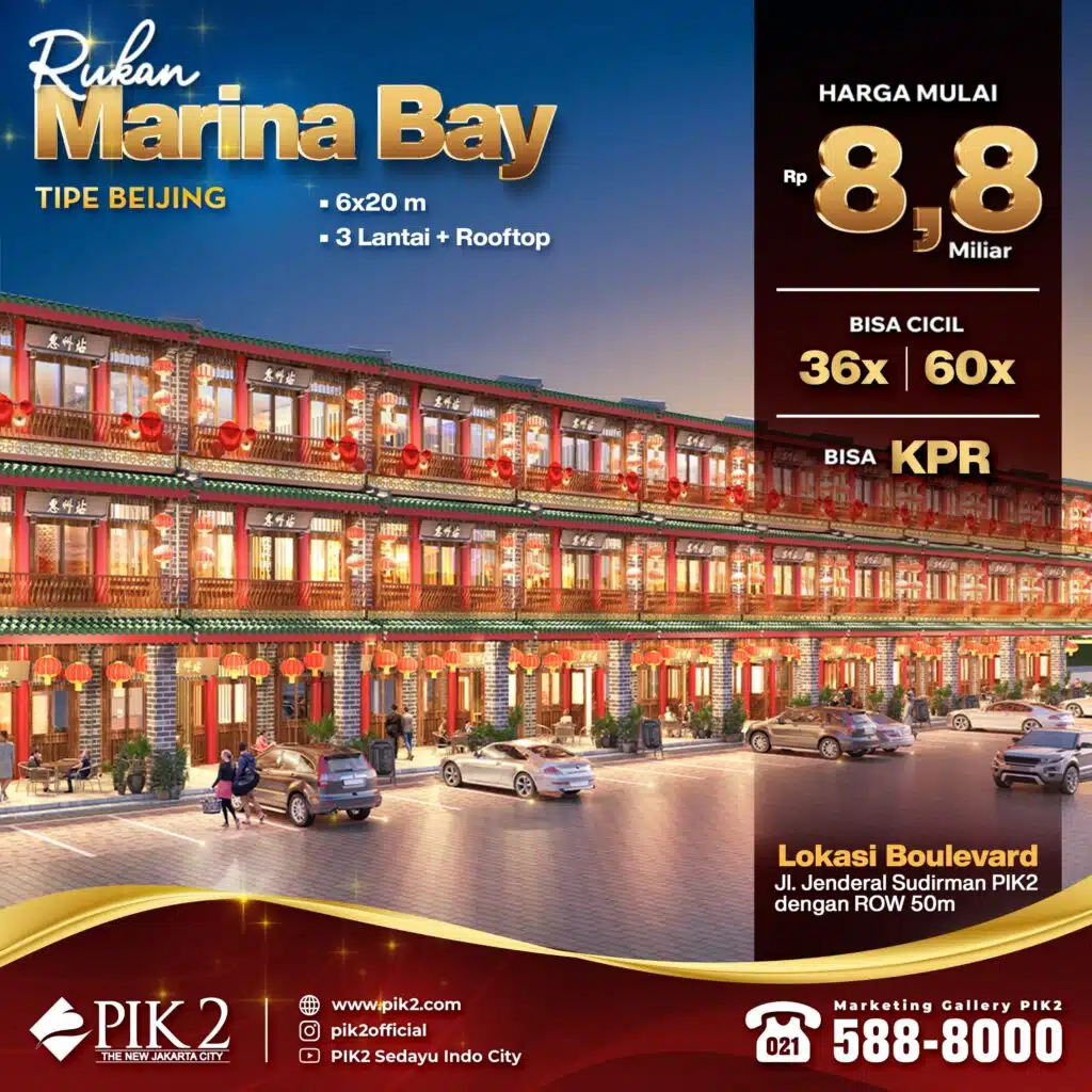 RUKAN MARINA BAY PIK2