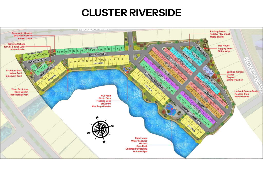 CLUSTER RIVERSIDE 1000HA