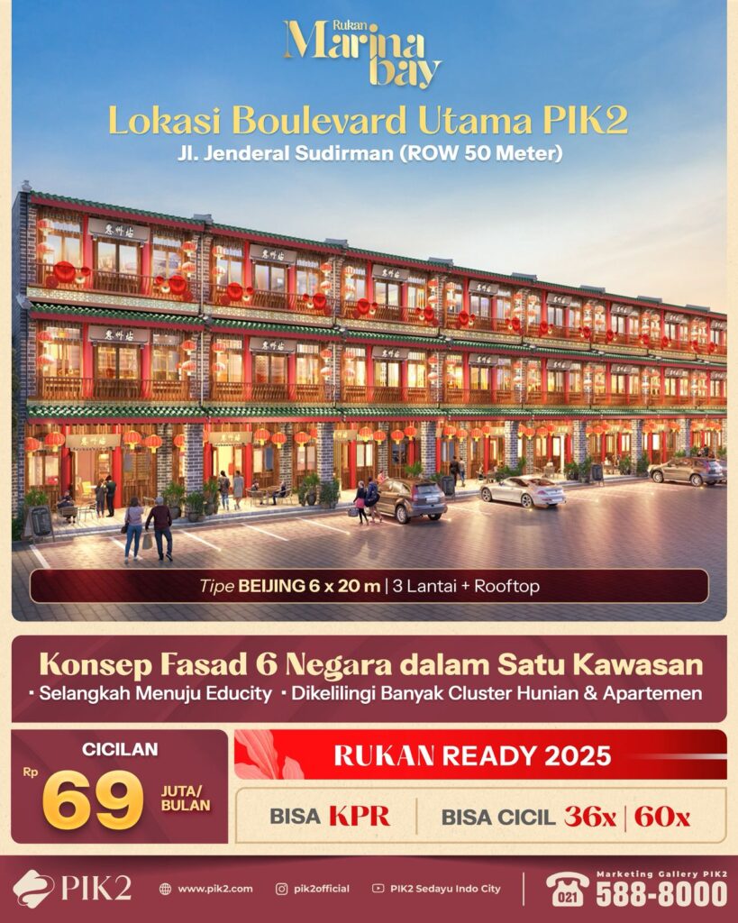 RUKAN MARINA BAY PIK2