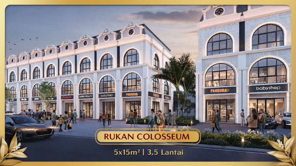 PESONA INDAH CEMARA MEDAN - RUKAN COLOSSEUM